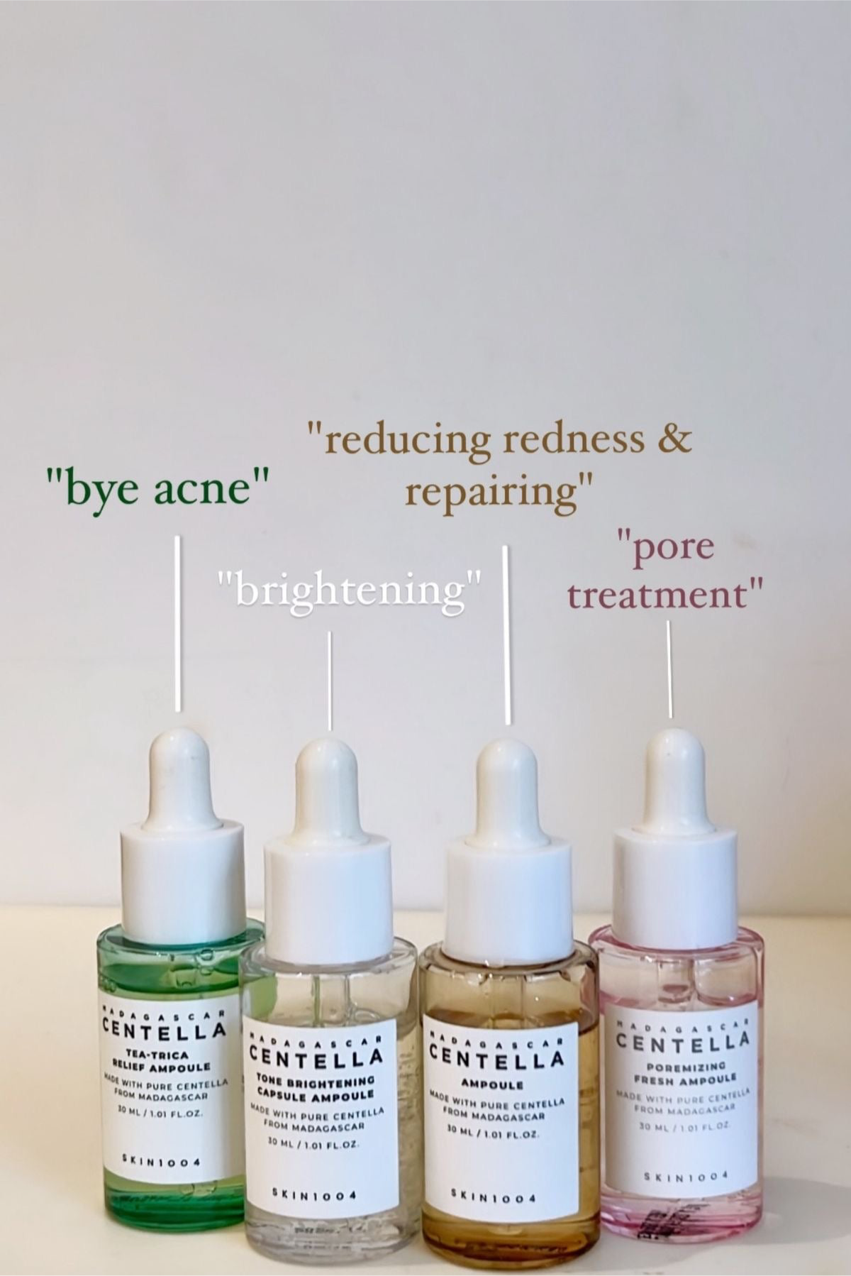Madagascar Centella Ampoule Kit 30ml x 4