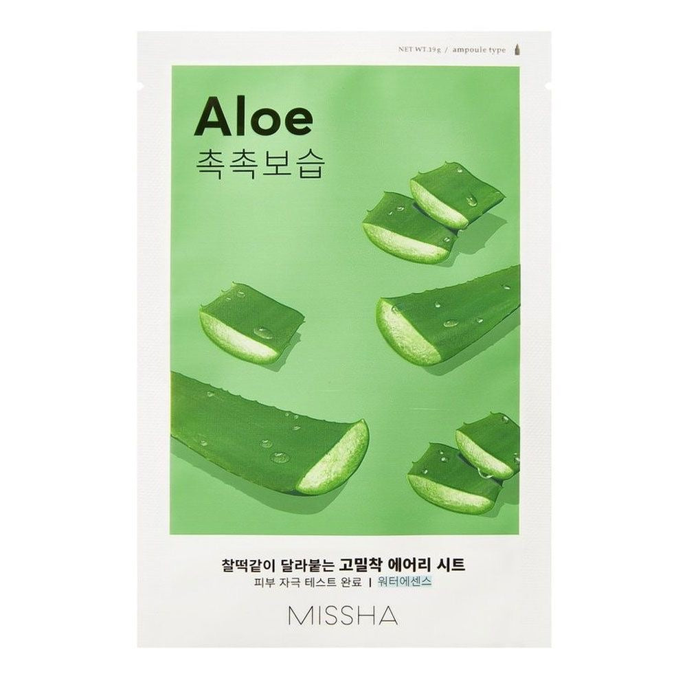 Missha - Airy Fit Aloe Sheet Mask, 19g