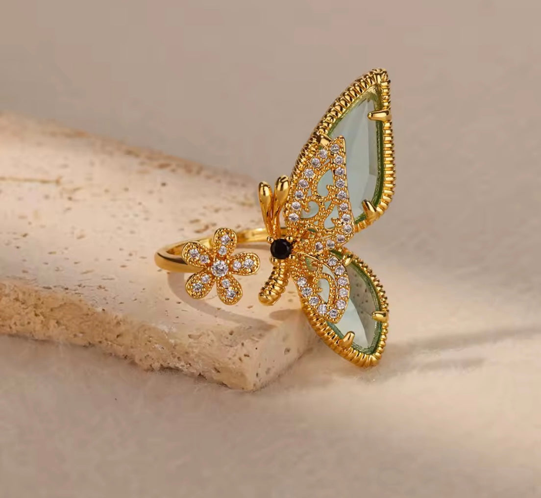 Bague papillon