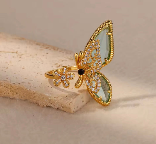 Bague papillon