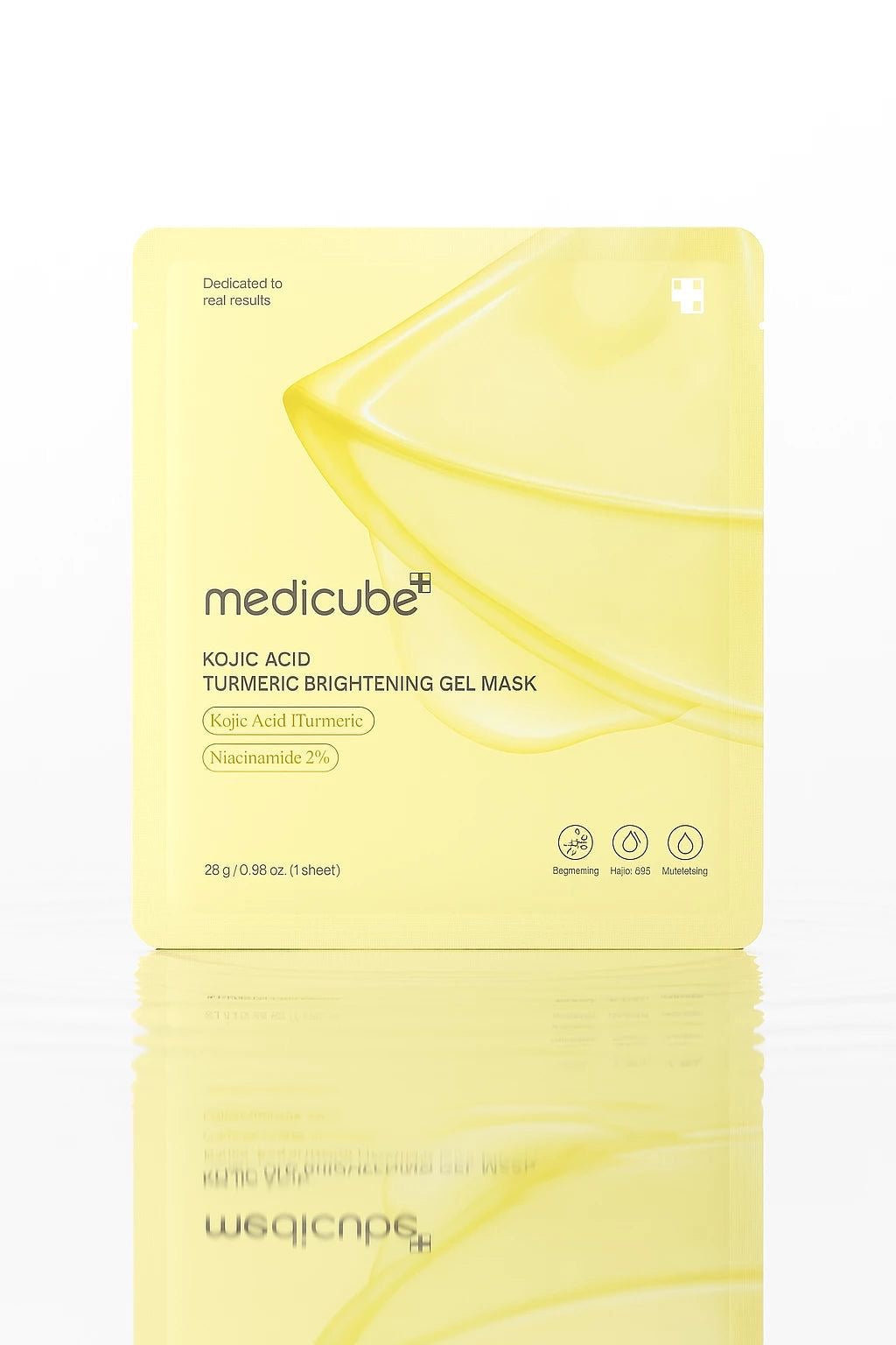Medicube - Masque gel éclaircissant au curcuma à l'acide
kojique - 28g