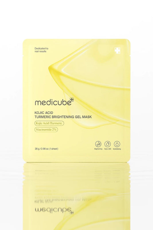 Medicube - Masque gel éclaircissant au curcuma à l'acide
kojique - 28g