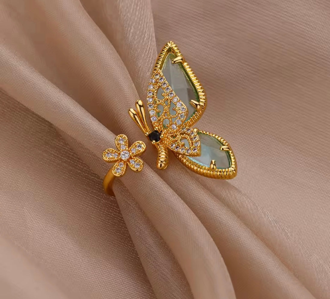 Bague papillon