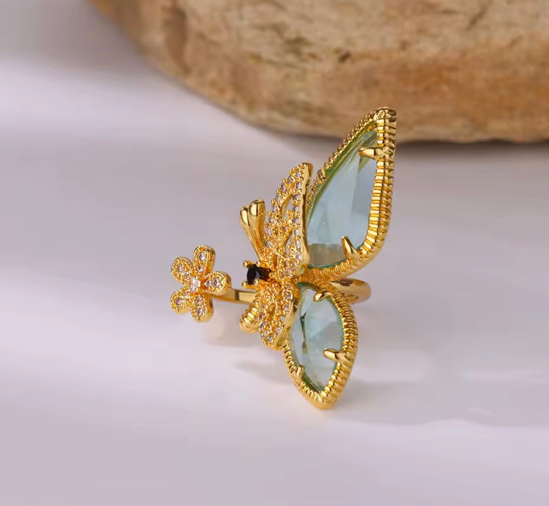 Bague papillon