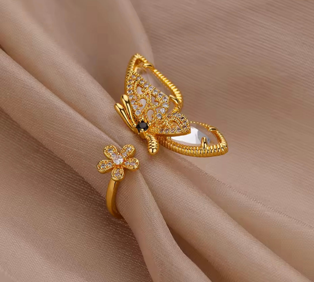 Bague papillon