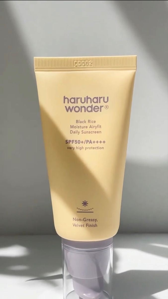 Haruharu Wonder Black Rice Sunscreen SPF50+ PA++++ – Fini Velours