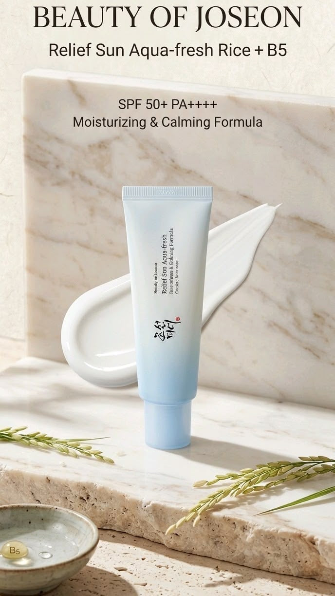 Beauty Of Joseon Relief Sun Aqua-Fresh Rice + B5 Sunscreen - 5