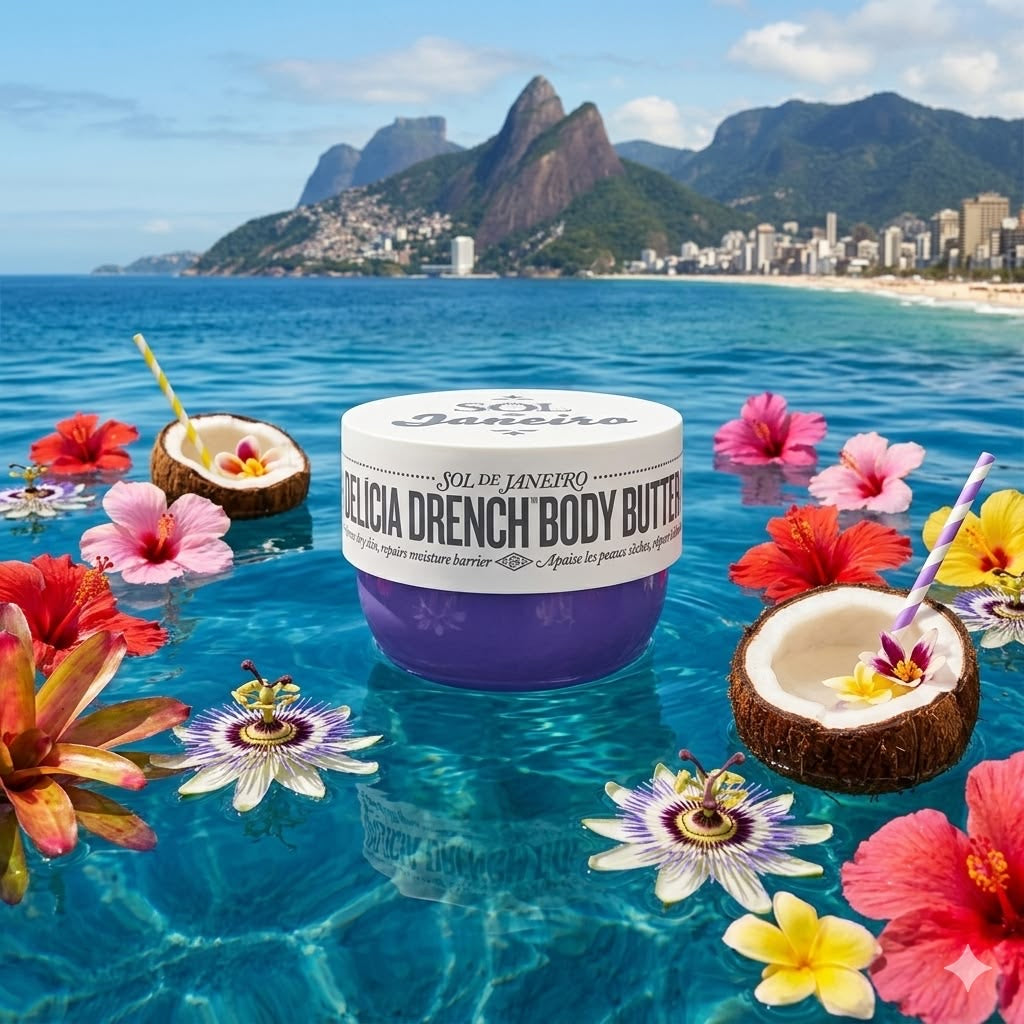 Sol de Janeiro Delícia Drench™ Body Butter 75 ml – Beurre Corps Ultra-Nourrissant